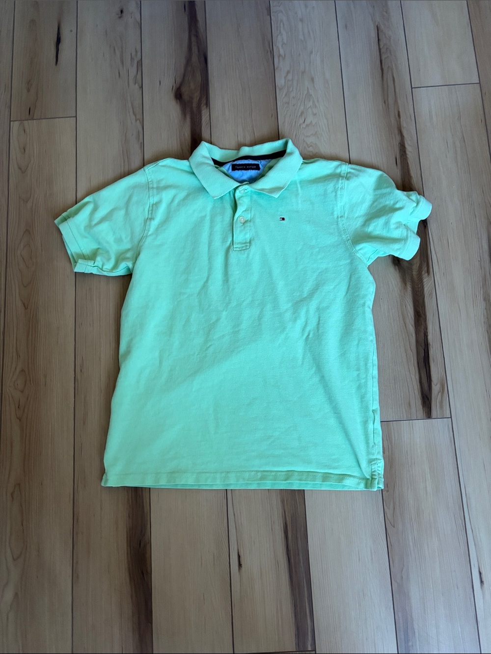 Tommy Hilfiger Boys' Mint Green Polo Shirt